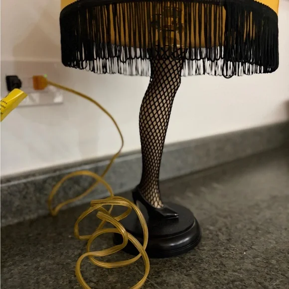 A Christmas Story Leg Lamp with Fringe - Picture 8 of 8